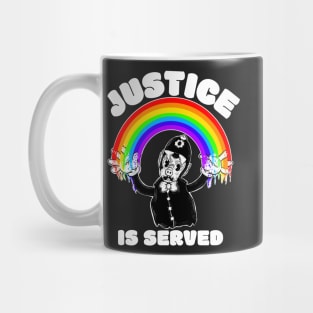 Justice is served Mug